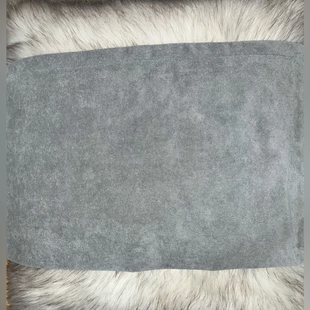 NWOT Grey Chenille Pillow Cover